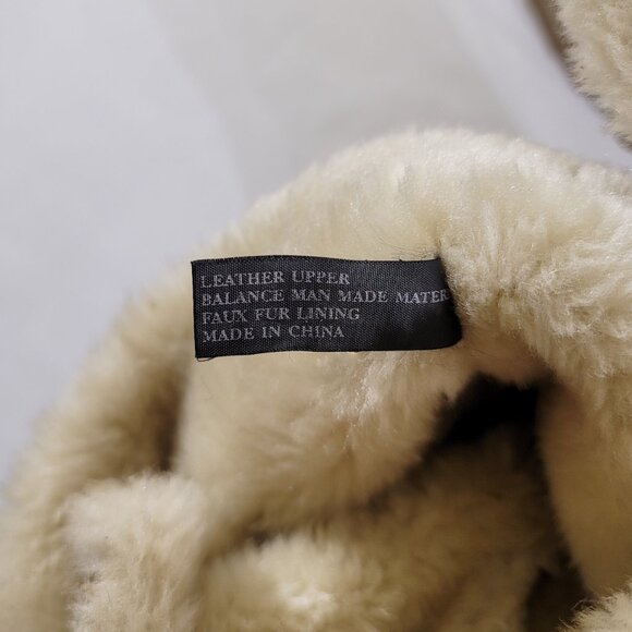 SPORTO JOJO Womens US 9.5M Suede Faux Fur Insulated Waterproof Shearling Boots - Picture 8 of 10